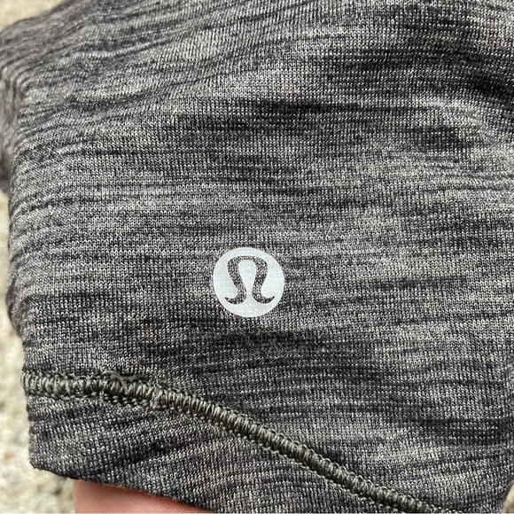 Lululemon Moment To Movement 2-In-1 Sports Bra Tank Heather Grey Black 4 W1BG0S - Picture 5 of 8